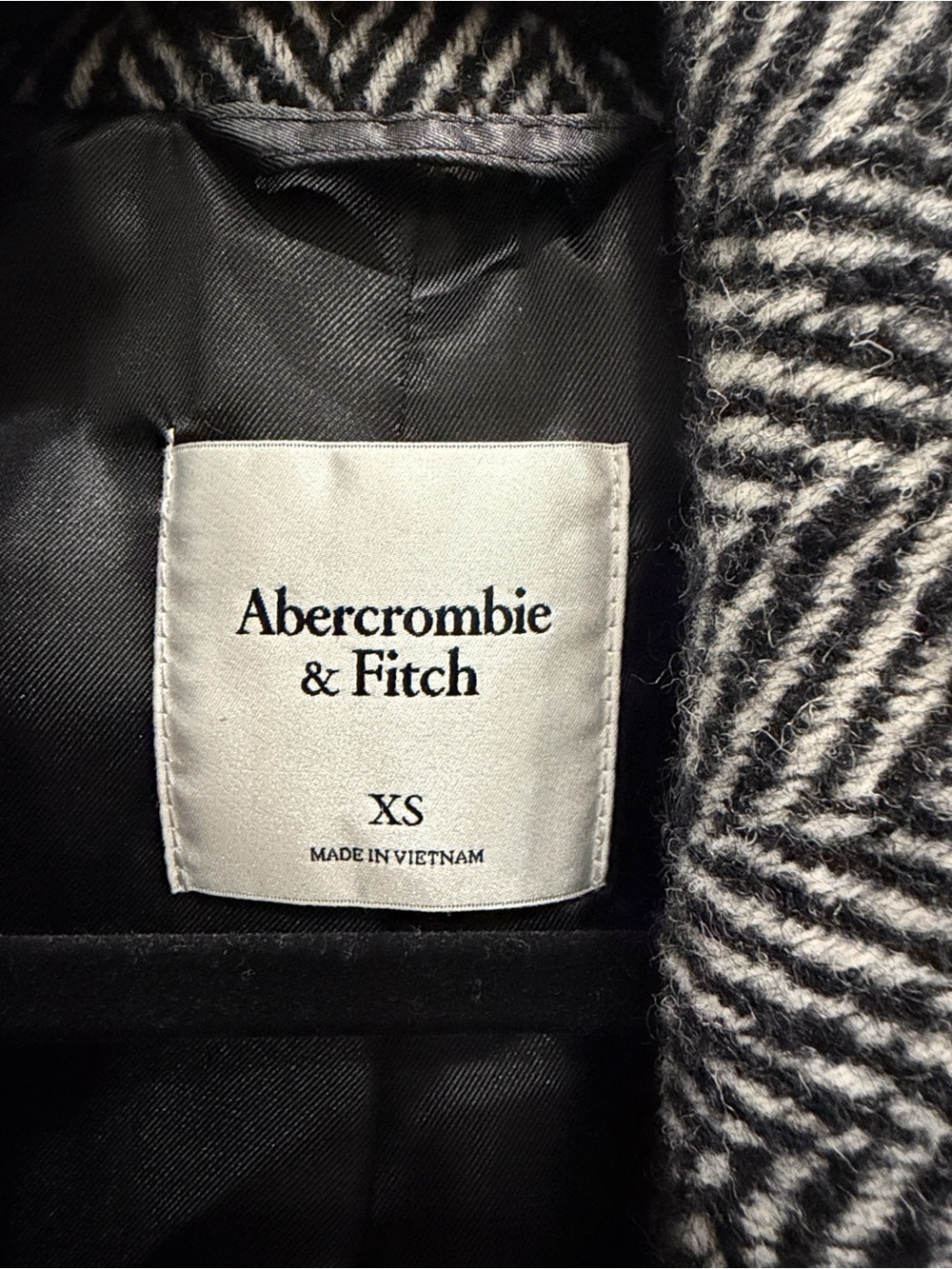 Abercrombie & Fitch Wool blend Oversized blazer - Picture 2 of 5